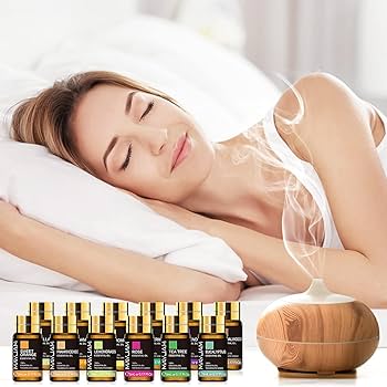 Coffret Cadeau de 28 Huiles Essentielles Naturelles Pures Massage Douche Diffuseur Huile d'Arôme Lavande Vanille Sauge Jasmin Rose Anti-Stress