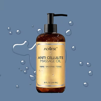 Huile de massage anti-cellulite aux extraits de plantes pour la perte de poids naturelle Oragnic de marque privée