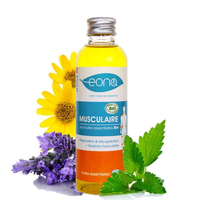 Articulations et Muscles Huile de Massage Bio Préparation et récupération sportive 100 ml